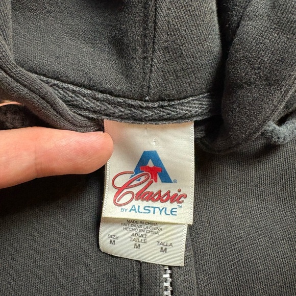 Vintage Sum-41 Hero Band Zip-up Hoodie Large - Picture 3 of 5